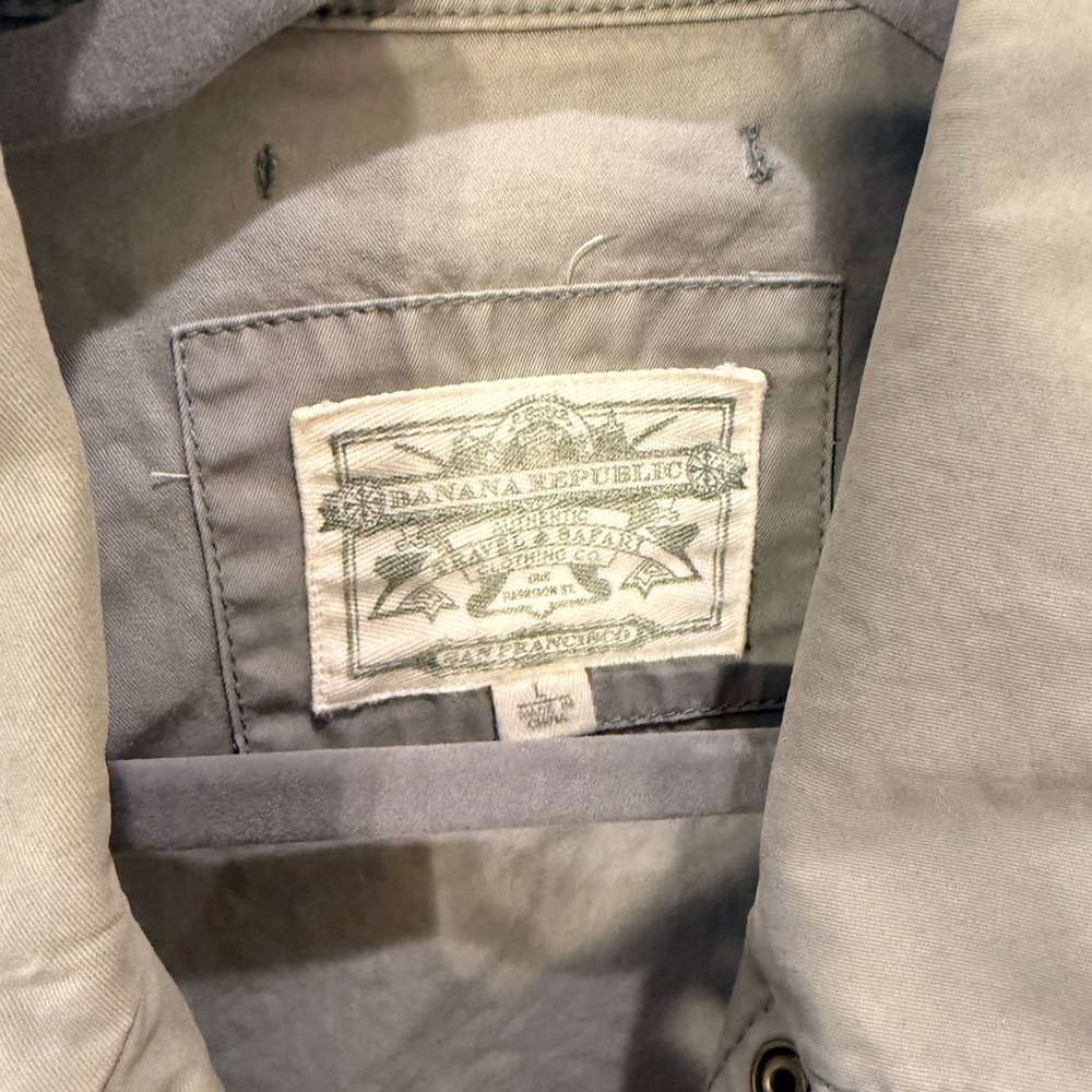 Light Gray Utility Field Jacket - image 3